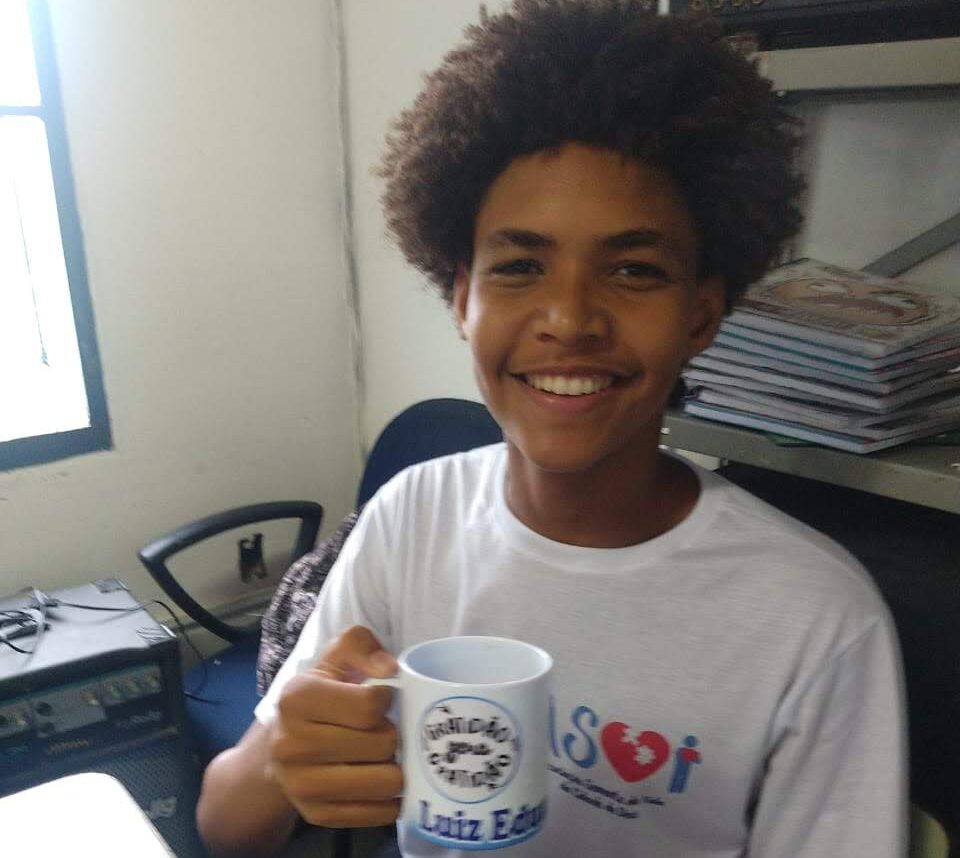 Luiz Eduardo Vilela quando era aluno